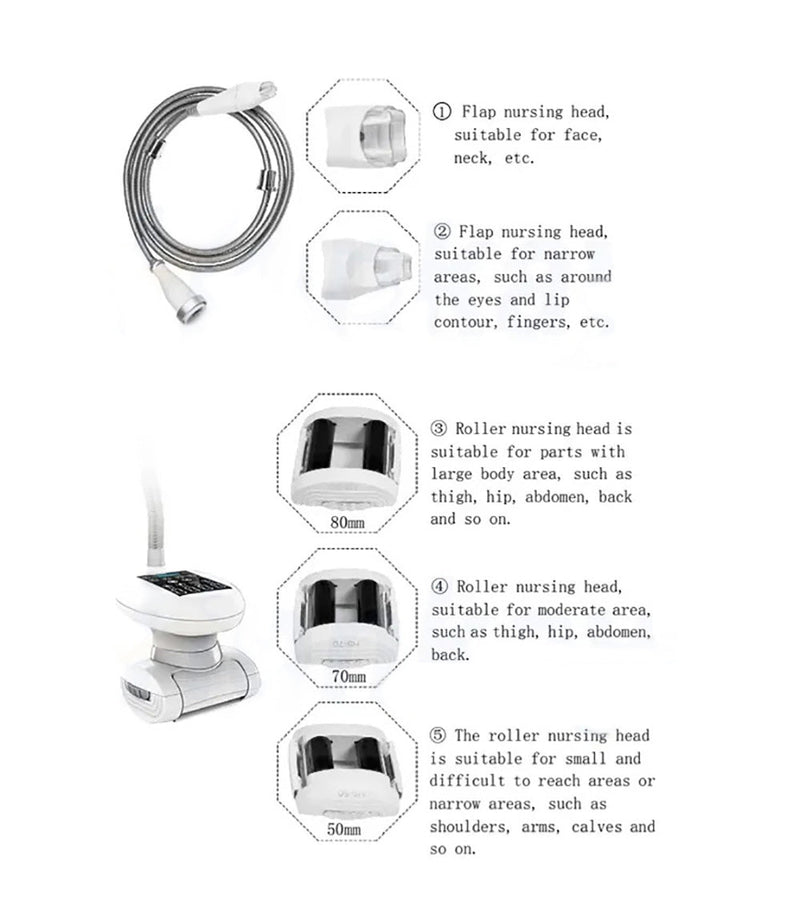 Shape Tactics Advanced Body Sculpting Negative Pressure and Inner Ball Roller Technology