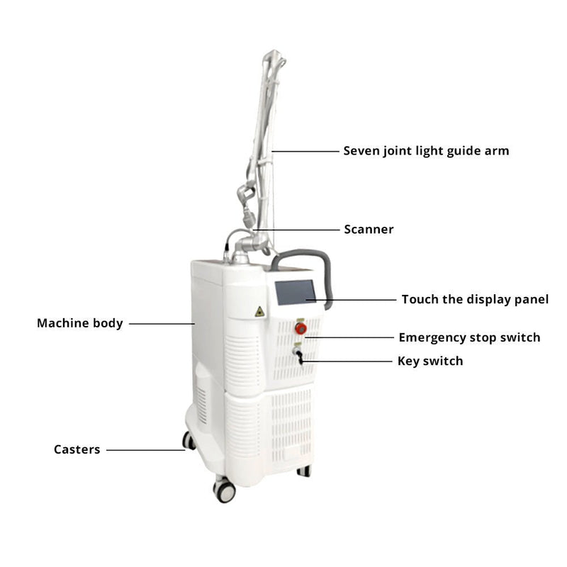 Dotted Device Shape Tactics CO2 Dot Laser Microvascular Reconstruction Therapy Devic