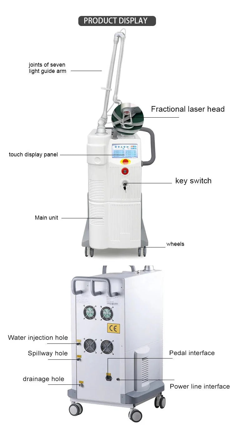 Shape Tactics CO2 Dot Laser Microvascular Reconstruction Therapy Device