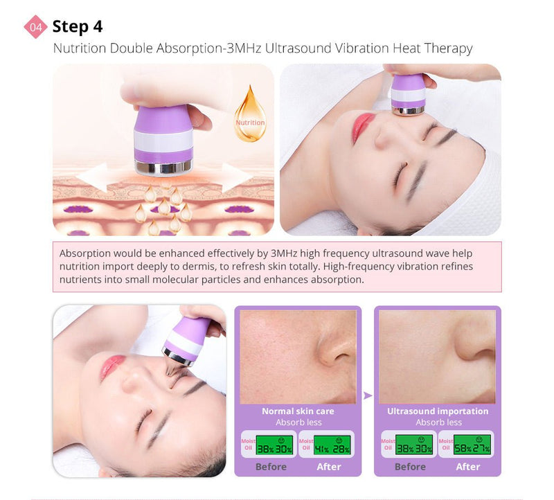 Shape Tactics Diamond Dermabrasion Bio Micro Photon Ultrasonic Machine
