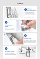Tácticas de forma: máquina de cavitación ultrasónica RF con congelación de grasa de doble manija