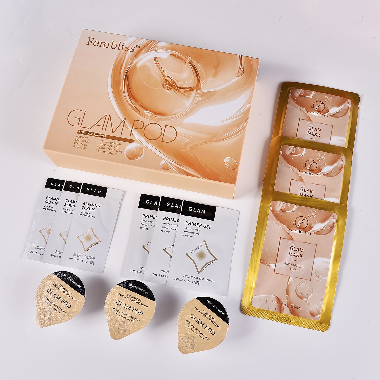 Shape Boost Tablets Shape Tactics GlowBoost Facial Treatment Pods (5 Boxes)