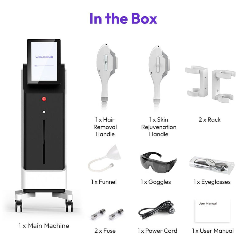 Shape Tactics LuxuryGlow Pro: Advanced IPL Hair Removal Machine