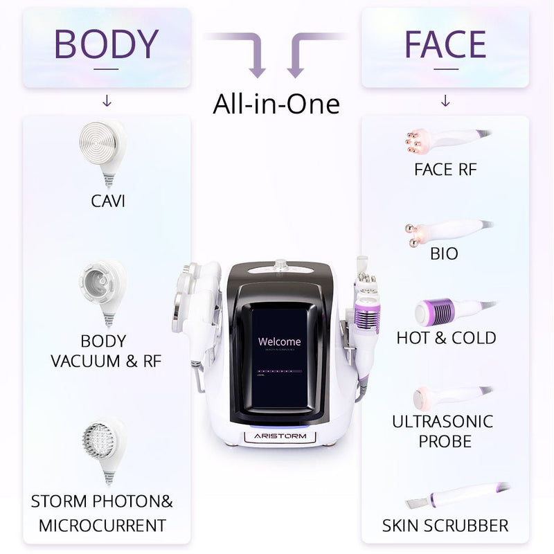 Shape Tactics Multifunctional Ultrasonic Cavitation Body Sculpting Device