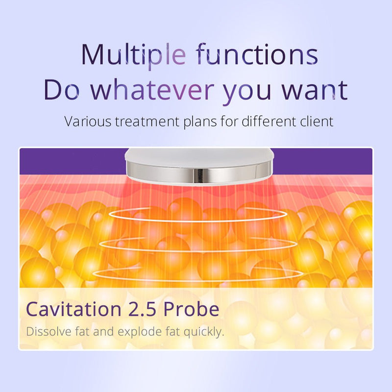 Shape Tactics Multifunctional Ultrasonic Cavitation Body Sculpting Device