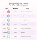 Dispositivo de belleza con microcorriente para el cuidado facial con LED de fotones Shape Tactics