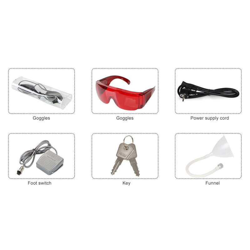 Shape Tactics Red Target Light Q-Switched Nd Yag Laser Tattoo Eyebrow Removal Device