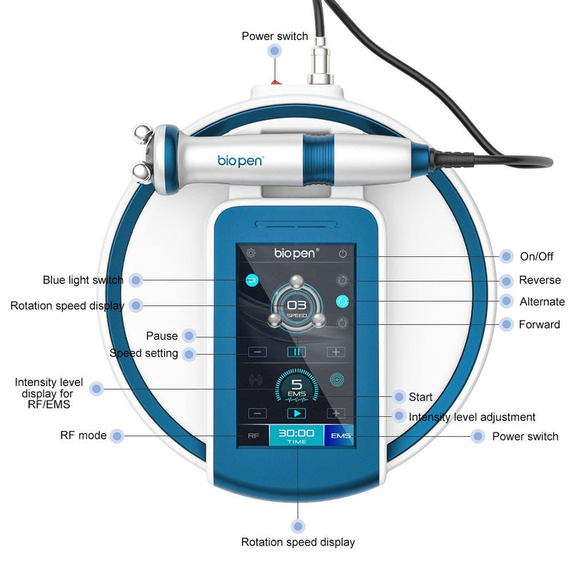 Shape Tactics - RF EMS Microcurrent Blue Light Therapy Machine