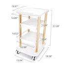 Shape Tactics - Carrito con ruedas para almacenar y organizar equipos de spa y salón de belleza