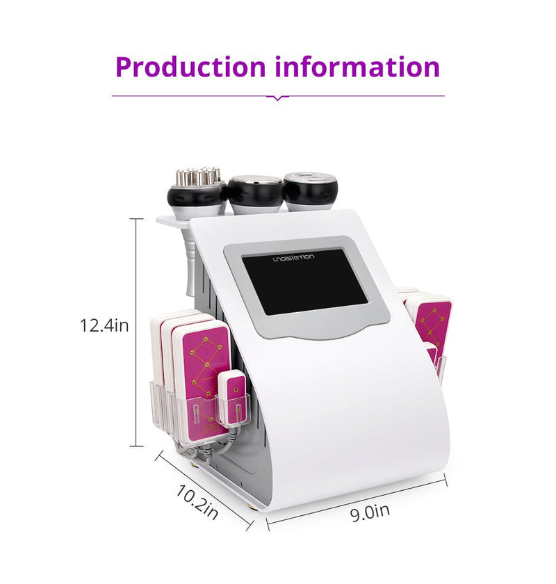 Shape Tactics - Unoisetion 40k Cavitation Ultrasound RF Multipolar Vacuum Photon
