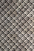 Silver Travertine Field Dimensional Carved Stone BLUEM Wall Tile - Livfloors Collection