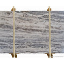 Silver Travertine Vein-cut Bookmatching Slabs Filled and Polished - Full Truckload