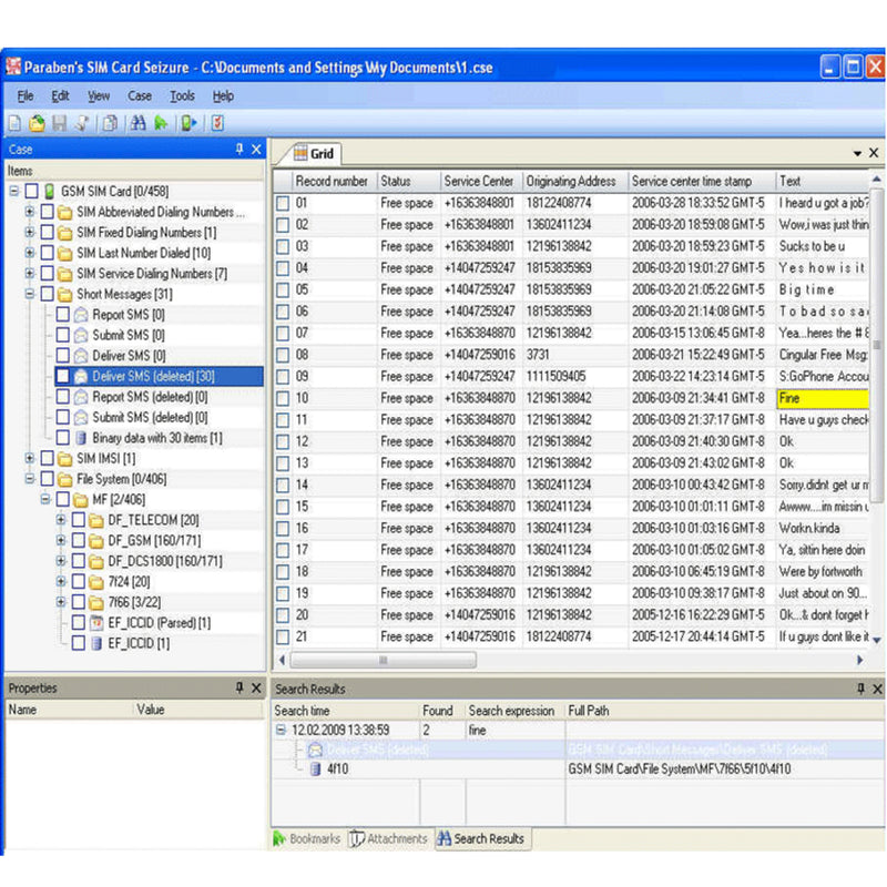 PBN - TEC Sim Card Seizure