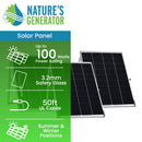 Nature's Generator Power Panel - 3 Panel System