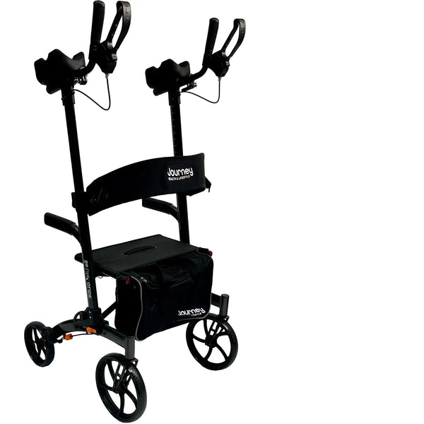 Journey So Lite Glide Tool-free Folding Backsaver Rollator Walker