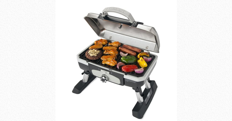 Cuisinart Petit Gourmet Tabletop Gas Grill Stainless
