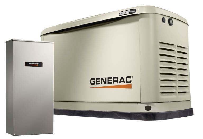 Generac 7210 24/21 kW Air-Cooled Standby Generator