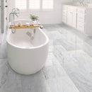 Sugar White Marble Polished Floor and Wall Tile - Large Format - Livfloors Collection