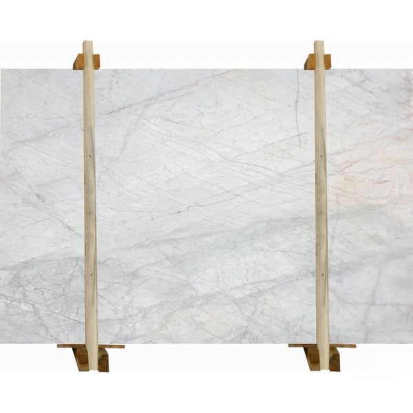 Sugar White Bookmatching Marble Slabs Polished - Full Truckload
