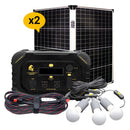 Lion Summit - Kit generador portátil de 530 W/665 Wh 