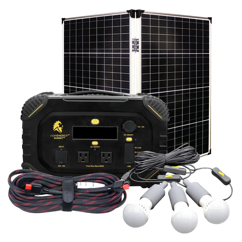 Lion Summit - 530W/665Wh Portable Generator Kit