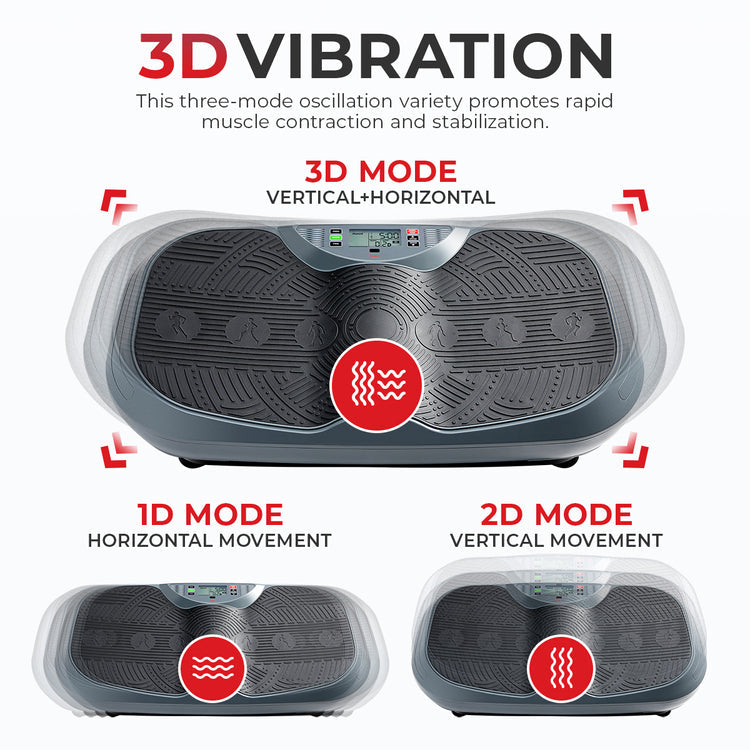 Plataforma de ejercicios vibratoria 3D Fitboard de Sunny Health &amp; Fitness - SF-VP822057