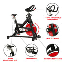 Bicicleta de ciclismo para interiores con transmisión por correa magnética Evolution Pro de Sunny Health &amp; Fitness SF-B1714