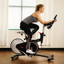 Bicicleta de ciclismo para interiores con transmisión por correa y sistema magnético Sunny Health &amp; Fitness SF-B1709