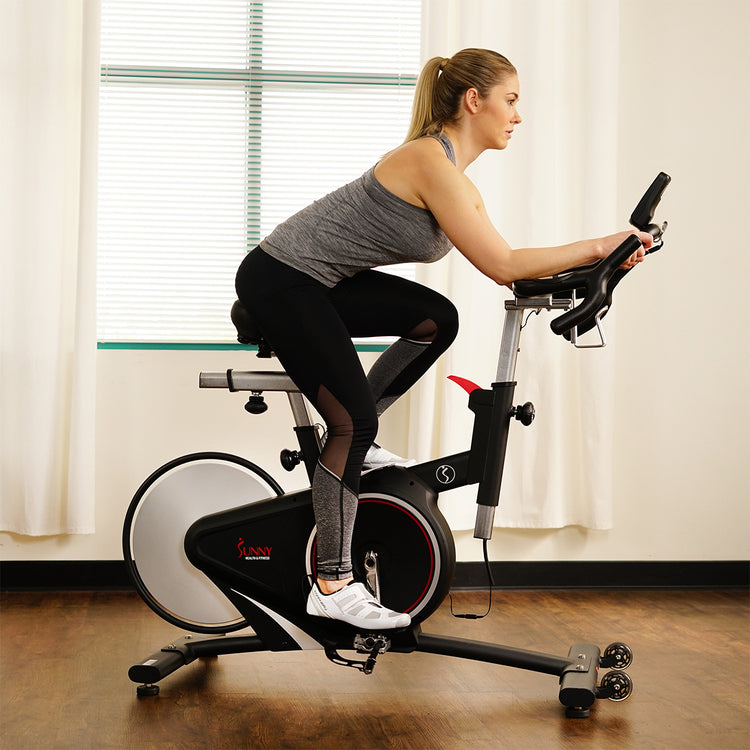 Sunny Health & Fitness Belt Drive Magnetic Indoor Cycling Bike SF-B1709