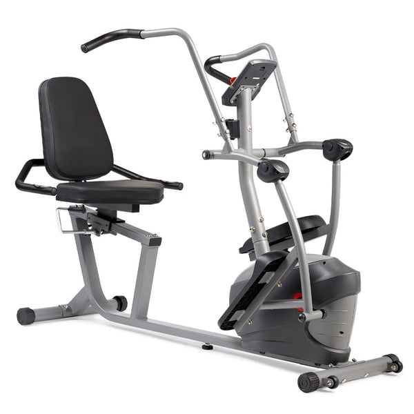 Elíptica reclinable de la serie interactiva Performance de Sunny Health &amp; Fitness SF-RBE420035