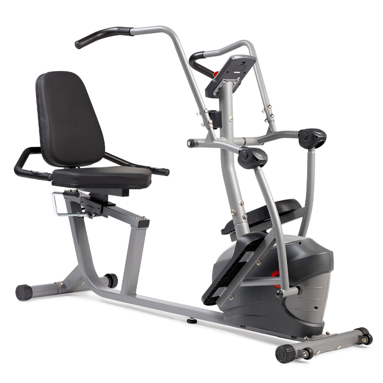 Elíptica reclinable de la serie interactiva Performance de Sunny Health &amp; Fitness SF-RBE420035