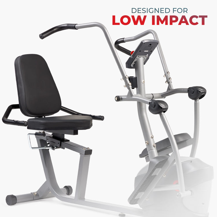 Sunny Health & Fitness Performance Interactive Series Recumbent Elliptical SF-RBE420035