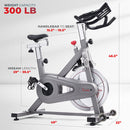 Bicicleta de ciclismo para interiores magnética Synergy Pro de Sunny Health &amp; Fitness - SF-B1851