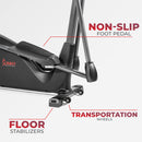 Bicicleta elíptica preprogramada Sunny Health &amp; Fitness - SF-E320001