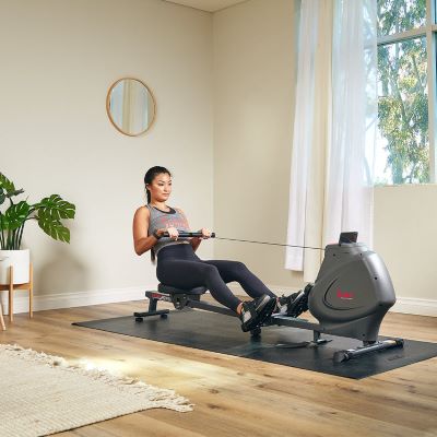 Sunny Health & Fitness Premium Magnetic Rowing Machine Smart Rower with Exclusive SunnyFit App Enhanced Bluetooth Connectivity - SF-RW5941SMART