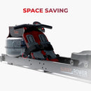 Máquina de remo de madera para agua Sunny Health &amp; Fitness - SF-RW522074