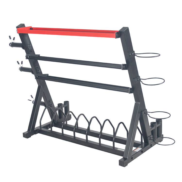 Soporte de almacenamiento de pesas multifunción Sunny Health &amp; Fitness - SF-XF920025