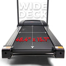 Sunny Health & Fitness Premium Folding Auto-Incline Smart Treadmill with Exclusive SunnyFit App Enhanced Bluetooth Connectivity - SF-T7705SMART