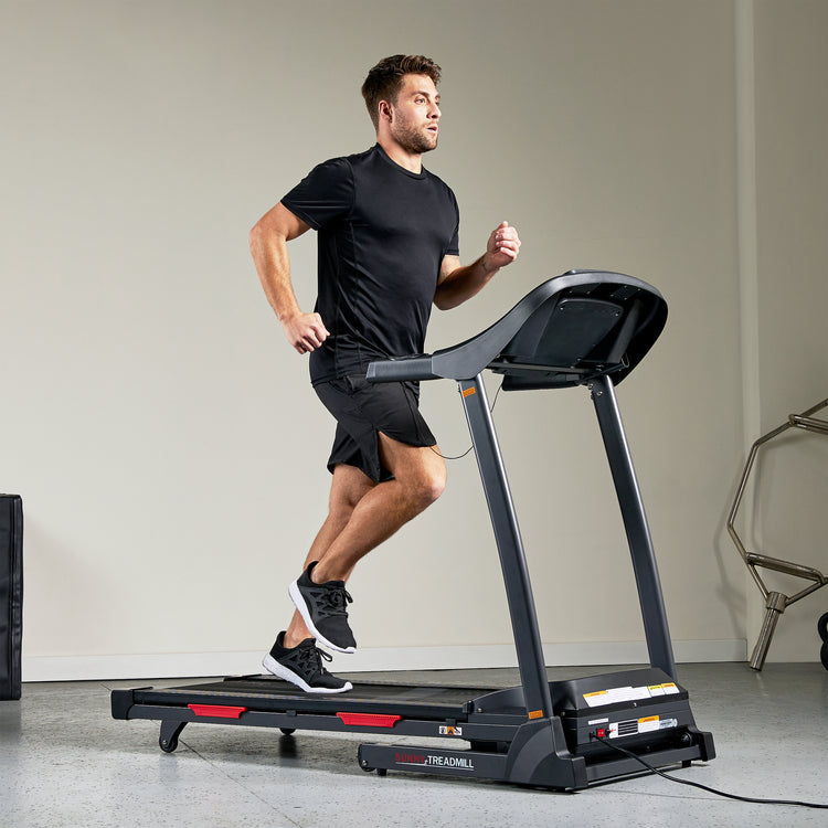 Sunny Health & Fitness Premium Folding Auto-Incline Smart Treadmill with Exclusive SunnyFit App Enhanced Bluetooth Connectivity - SF-T7705SMART