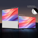 Pantalla de proyector portátil plegable MUBU Alpha con soporte