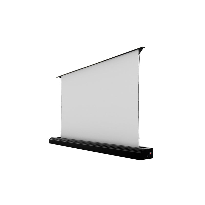 the MUBU Sunrise Rollable Motorized Floor Rising Projector Screen