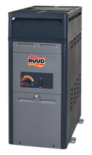 RUUD 105K BTU Natural Gas Pool Heater – Analog Ignition (0-5K Elevation)