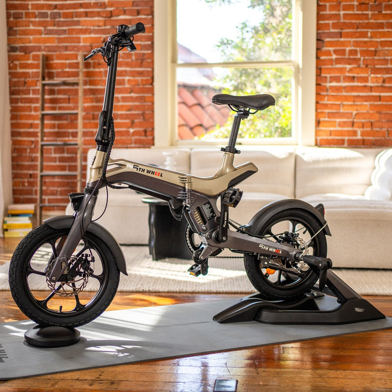 Bicicleta eléctrica plegable versátil 2 en 1 innovadora Tide 1 de 5 ruedas