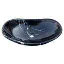 Toros Black Marble Above Vanity Gondola Design Bathroom Sink