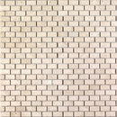 Light Beige Travertine Tumbled Mosaic Floor and Wall Tile - Livfloors Collection