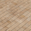 Riverbed Walnut Travertine Tumbled Mosaic Floor and Wall Tile - Livfloors Collection