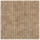 Riverbed Walnut Travertine Tumbled Mosaic Floor and Wall Tile - Livfloors Collection