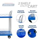 Two Shelf Utility Cart