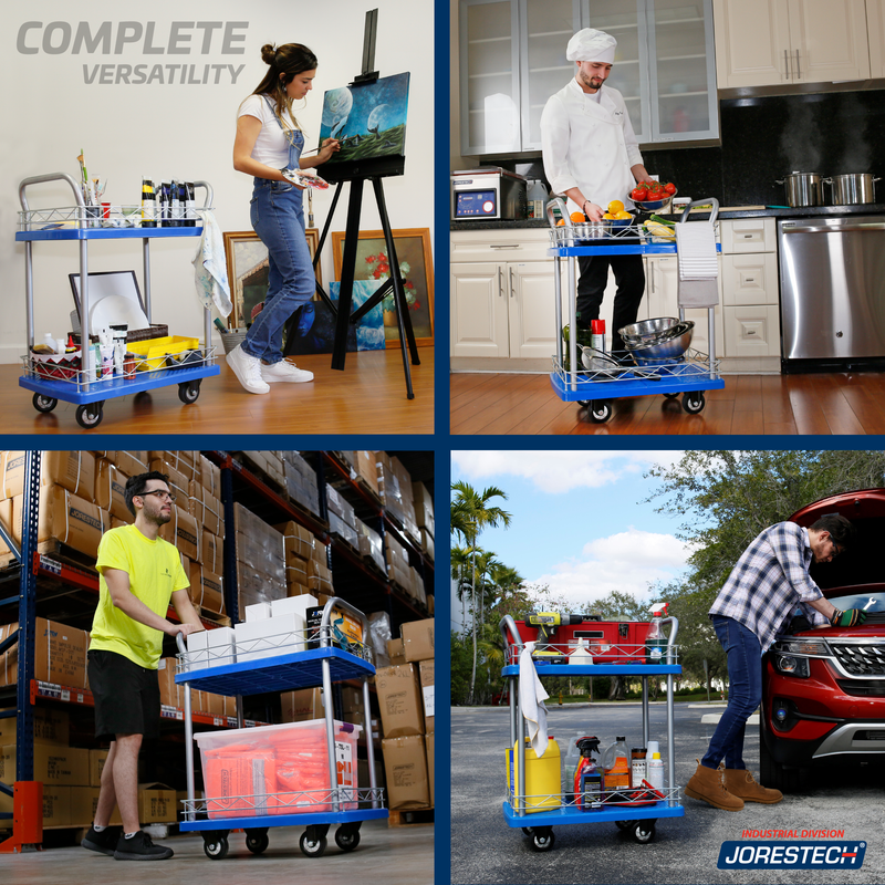 Two Shelf Utility Cart