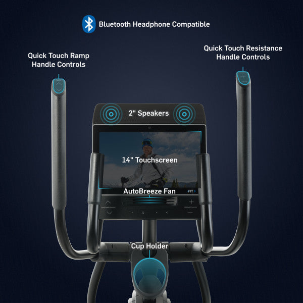 Bicicleta elíptica NordicTrack AirGlide 14i